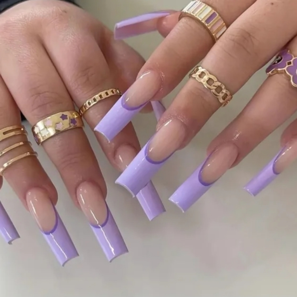 24 Pieces Fake Press On Nails
